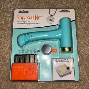 imPRESS Metal Stamping Kit - Teal